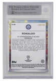Ronaldo Nazario Signed 2022-23 Topps Chrome UCC Golazo /150 - BGS Authentic