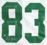 Vince Papale Signed Jersey Inscribed "Fly Eagles Fly! & Invincible" (All World)