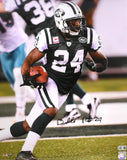Darrelle Revis Autographed New York Jets 16x20 Close Up Photo-Beckett W Hologram