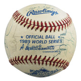 1989 Athletics (26) LaRussa, Parker, Eckersley +23 Signed Baseball BAS #AE64196