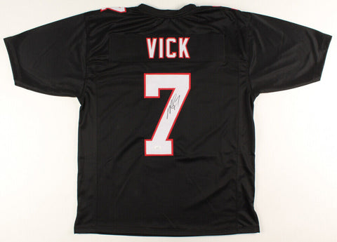 Michael Vick Signed Falcons Jersey (JSA COA) NFL Comeback Player the Year 2010