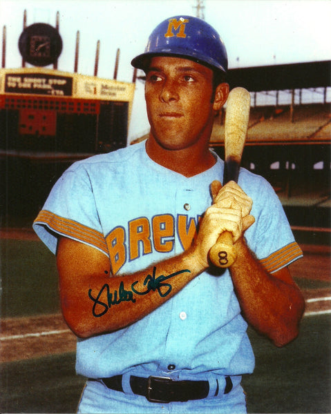 1970 Brewers MIKE HEGAN (d) Signed 8x10 Photo #1 AUTO - - Yankees Pilots