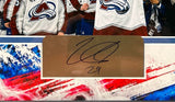 Nathan MacKinnon Colorado Avalanche Photo Collage with Laser Signature (14"x18")