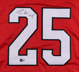 Zaven Collins Signed Cardinals Jersey (Beckett QR) Arizona 1st Round Pick 2021