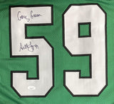 Seth Joyner Signed Philadelphia Eagles Jersey Inscribed "Gang Green" (JSA COA)