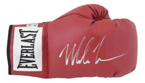 Mike Tyson Signed Red Right Hand Everlast Boxing Glove BAS Witnessed #1W695184