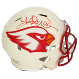 Kurt Warner Autographed Arizona Cardinals Speed Authentic Helmet Beckett