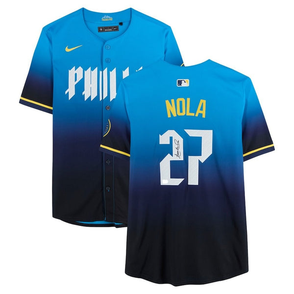 Aaron Nola Autographed Philadelphia Phillies Nike Limited Jersey Fanatics