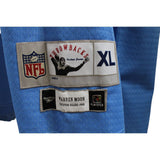 Warren Moon Signed Houston Oilers Reebok Blue XL Jersey HOF JSA 48492