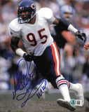 Richard Dent Autographed 8x10 Photo Chicago Bears "MVP XX" Beckett QR #BS12834