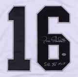 Jim Plunkett Signed Oakland Raiders Jersey Inscribed "S.B. XV MVP" (GTSM Holo)