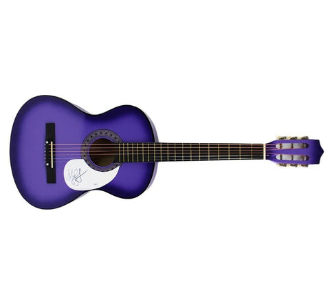 Miranda Lambert Signed 38" Purple Acoustic Guitar