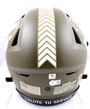 Ja'Marr Chase Signed Bengals F/S Salute to Service Speed Flex- Beckett W Holo