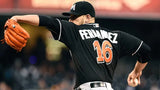 Jose Fernandez Signed OML Baseball (Beckett) Late, Great Florida Marlins Pitcher