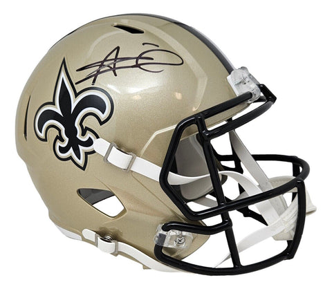 Alvin Kamara Signed New Orleans Saints Full Size Replica Speed Helmet BAS ITP