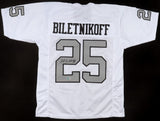 Fred Biletnikoff Signed Raiders Jersey (Beckett) Oakland's Top WR 1965-1978