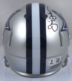 Jimmy Johnson Autographed Dallas Cowboys Speed Mini Helmet - Beckett W Hologram