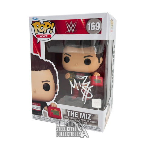 The Miz Autographed WWE Funko Pop - Fanatics (White Ink)