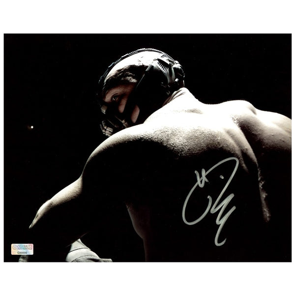 Tom Hardy Autographed 2012 The The Dark Knight Rises Bane Darkness