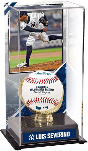 Luis Severino New York Yankees Gold Glove Display Case with Image