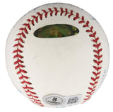 Red Sox Ted Williams Authentic Signed Bobby Brown Oal Baseball BAS #AE13386