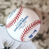 Sandy Koufax Autographed Image In Shadowbox w/ baseball Upper Deck