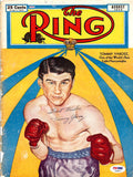 Tommy Yarosz Autographed Signed The Ring Magazine Cover PSA/DNA #S48660