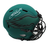 Saquon Barkley Signed Philadelphia Eagles Speed Full Size Rave NFL Helmet