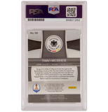 Timo Werner Signed 2018 Panini Prizm World Cup #98 - PSA Authentic