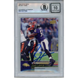 Ray Lewis Autographed/Signed 2009 Upper Deck #20 Trading Card Beckett 52964