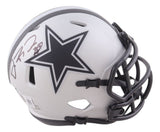 Dez Bryant Signed Dallas Cowboys Rave Mini Speed Helmet BAS