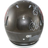 Tampa Bay Buccaneers SB 37 Brooks Sapp +4 Signed Pro TB Helmet Beckett W 54864
