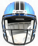Isaac TeSlaa Autographed Detroit Lions F/S ALT 2024 Speed Helmet- Beckett W Holo