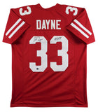 Wisconsin Ron Dayne "Heisman 99" Authentic Signed Red Pro Style Jersey BAS Wit