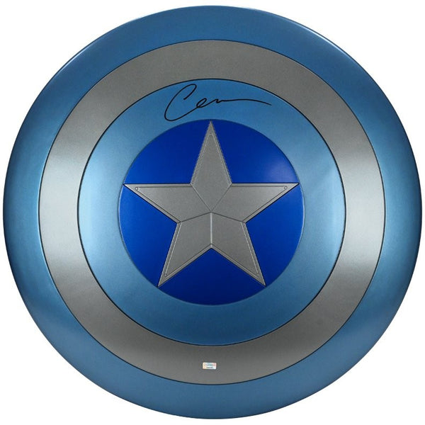 Chris Evans Autographed Marvel Legends Captain America The Winter Soldier Shield