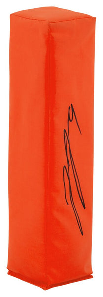 J.J. (JJ) McCarthy (VIKINGS) Signed Orange Endzone Football Pylon -(BECKETT COA)