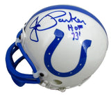 Jim Parker HOF Signed/Inscribed Baltimore Colts Mini Football Helmet JSA 213093