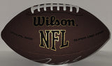 Browns Hall of Famer JOE THOMAS Signed Wilson Replica Brown Football AUTO - JSA