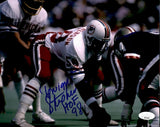 Dwight Stephenson Dolphins HOF Signed/Inscribed 8x10 Pro Bowl Photo JSA 161815