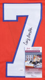 Craig Morton Signed Denver Broncos Jersey (JSA COA) Orange Crush Starting QB