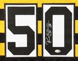 Ryan Shazier Signed Pittsburgh Steelers Bumble Bee Jersey (JSA) 2xPro Bowl L.B.