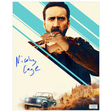 Nicolas Cage Autographed 2022 The Unbearable Weight of Massive Talent 8x10 Photo
