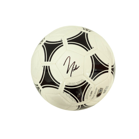 Michel Salgado Signed Adidas Tango Soccer Ball with Beckett COA