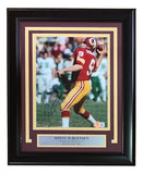 Sonny Jurgensen Signed Framed 8x10 Washington Football Photo BAS