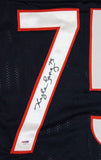 Kyle Long Signed Chicago Bears Jersey (PSA COA) 3x Pro Bowl Guard (2013-2015)