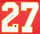 Kareem Hunt Kansas City Chiefs Signed Jersey (JSA) 2017 NFL Rushing Leader