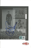 Chris Berman Signed ESPN 2001 Enshrinees Civic Dinner Program Beckett 57199