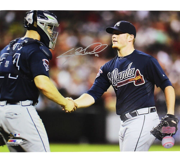 Craig Kimbrel Signed Atlanta Braves 11x14 Photo - with Evan Gattis
