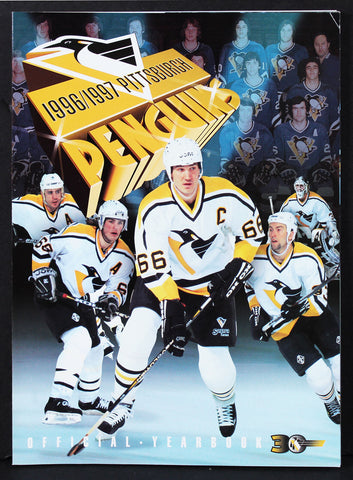 1996 Pittsburgh Penguins Official Yearbook Magazine 1