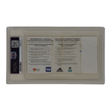 Xavi Signed 2000 Spain National Team Debut Match Ticket - PSA 1.5
